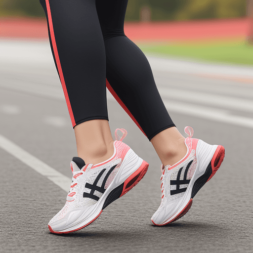 AI generated: running shoe style winder