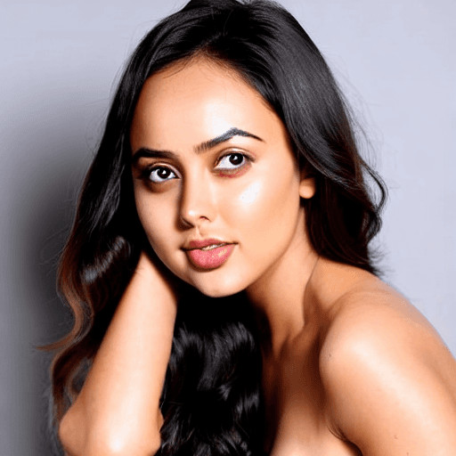 AI generated: Uqasha Senrose, Actress from Malaysia (showing:1.1) (vagina:1.2) ( seductive :1.1) (22.3) year old (...