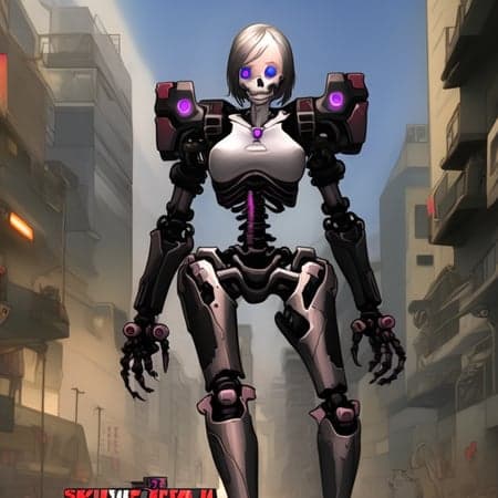 djz Skeletal Cyborg V21 - Image 1