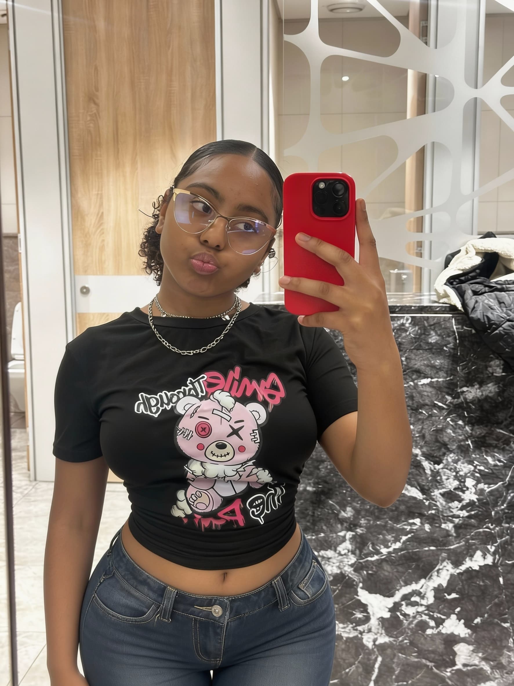AI generated: Slimthick hourglass body