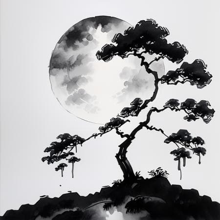 Zen Ink Wash Sumi-e (SDXL, Pony, Flux)