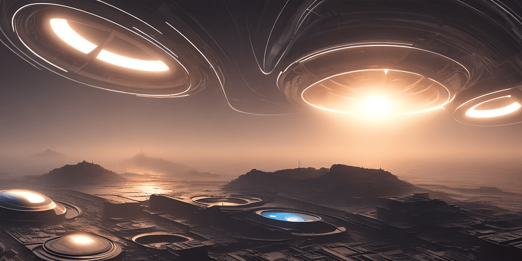 AI generated: Futuristic Technology Images connected with cpu and gpu in sandy colour