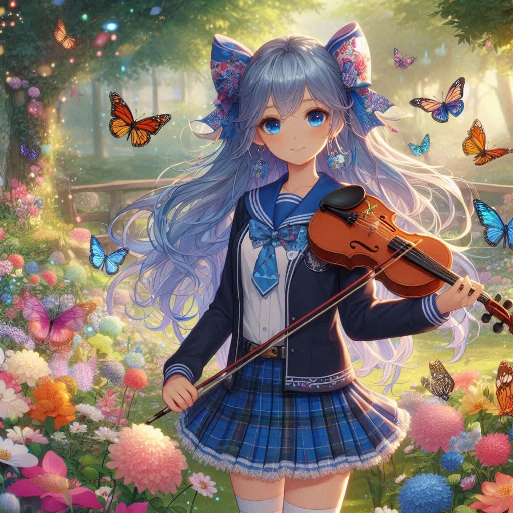 AI generated: Michiru Kagemori 