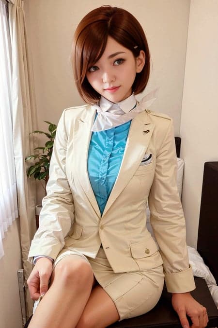 Stewardess Uniform Lora