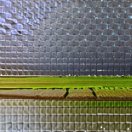 AI generated: RAW photo of a rice field landscape, clear water, (Instagram able), highly detailed, photorealistic,...