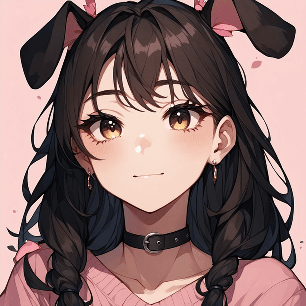 AI generated: Beautiful face, long eyelashes, cute style art style, beautiful eyes, pretty face, dark eyelashes, t...