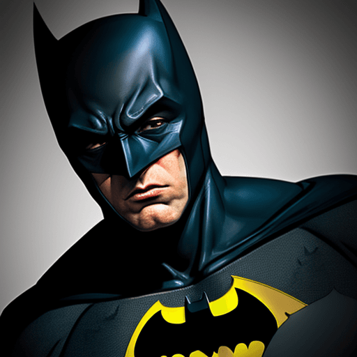 AI generated: sleepy batman