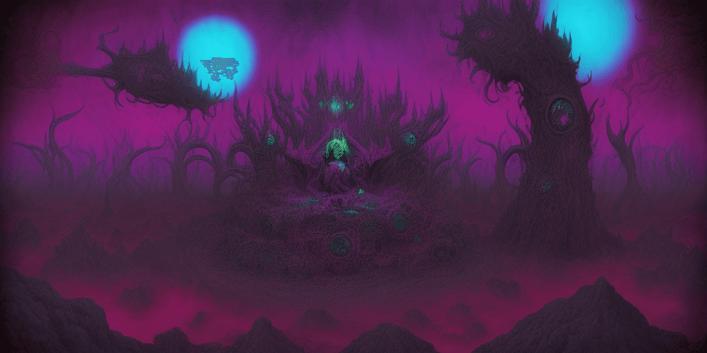 AI generated: (psychedelic bizarre), (Surrealist Dreams), (Devilcore) 16k