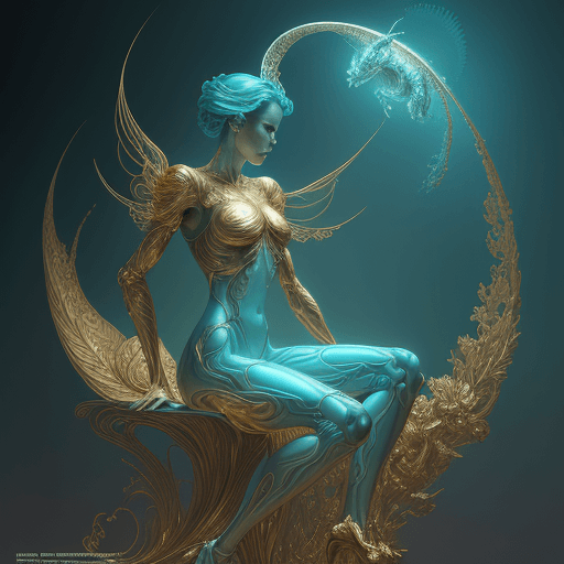 AI generated: visual fiction / visual artist / illustrator, christiano v, in the style of franciszek starowieyski,...