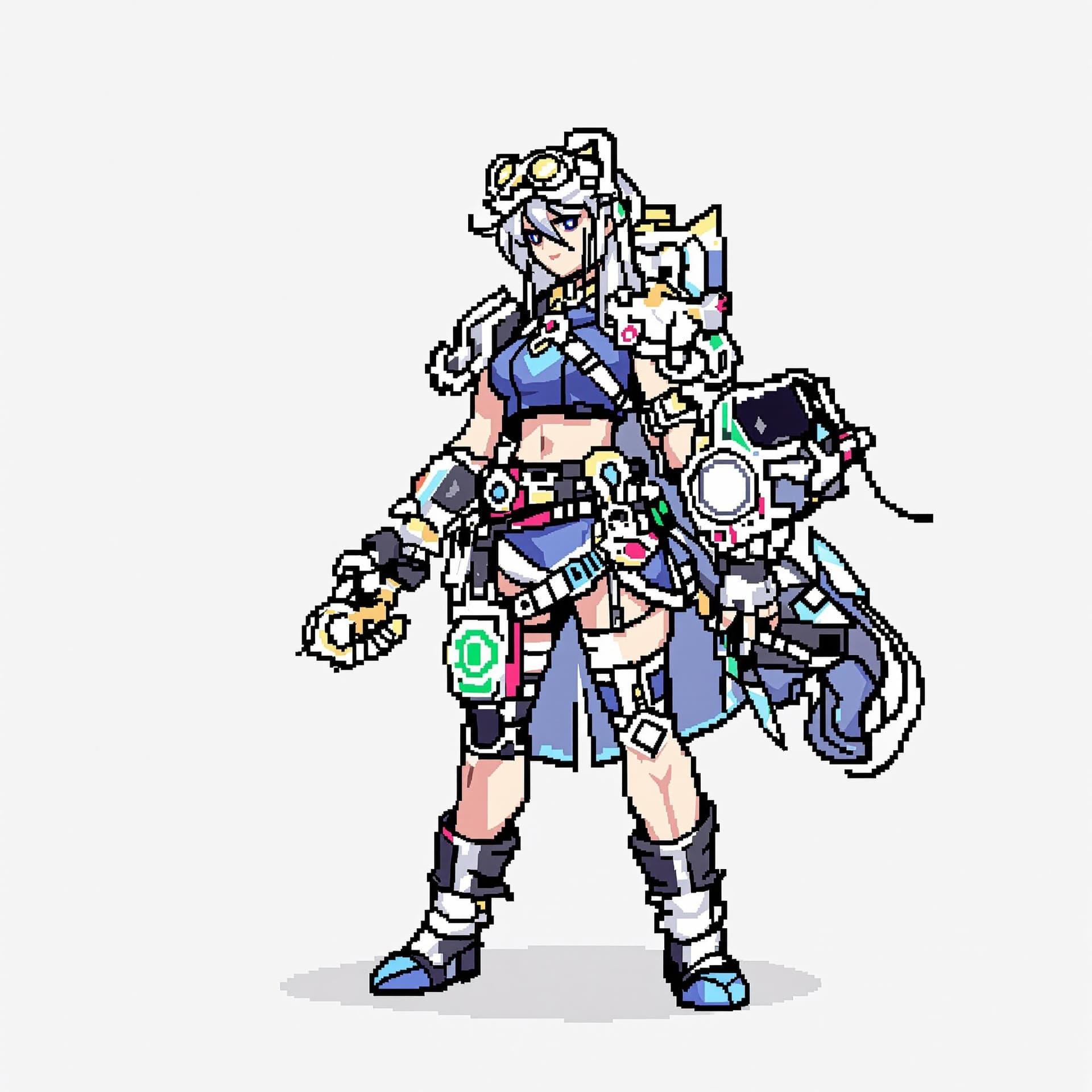 AI generated: character Mita in the game Miside
