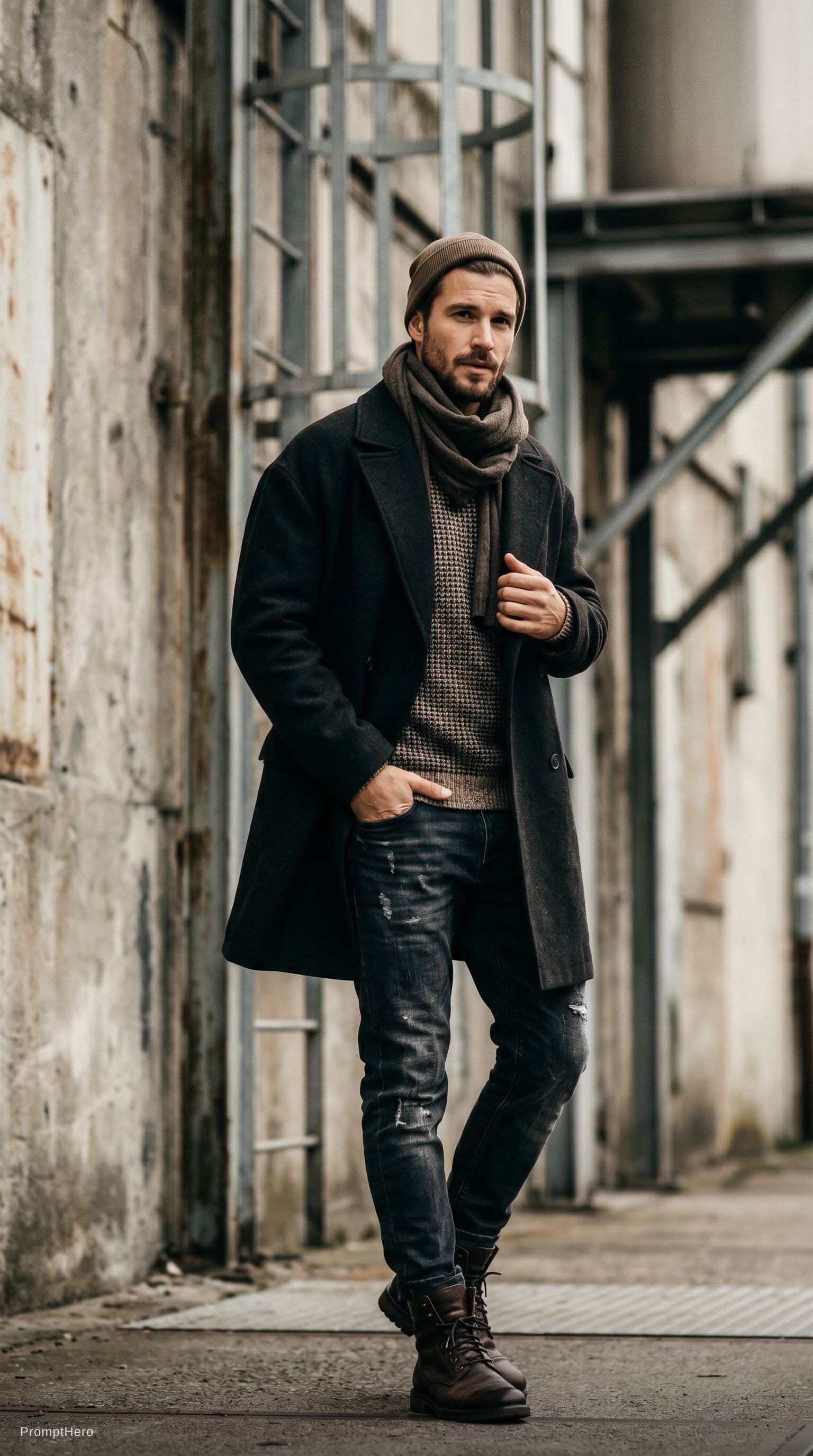AI generated: fashion editorial photograph, man, shot on a Canon EOS 5D Mark IV --chaos 75 --ar 1:2 --profile rsy6...