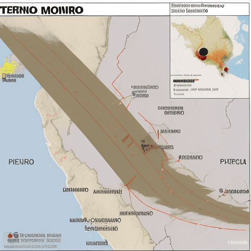 AI generated: terremoto en Peru