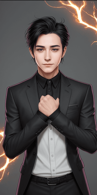 AI generated: (( fully clothed )){{  He is enthusiastic, reliable, and optimistic. This male exudes a energetic au...