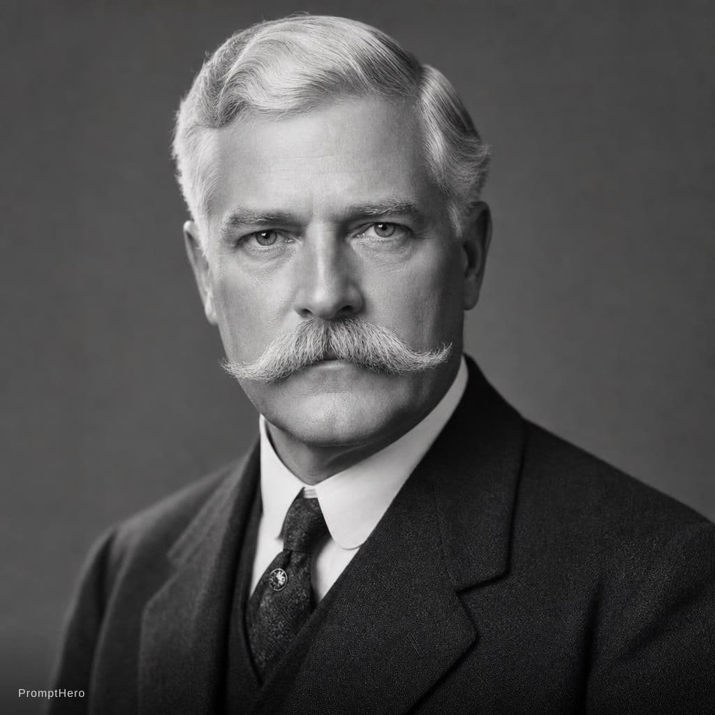 AI generated: Image Type: Digital photograph, formal portrait.

Overall Photographic Style: Photorealistic, high...