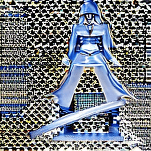 AI generated: General Esdeath, futanari, penis, pussy, fingering her pussy, perking off her penis