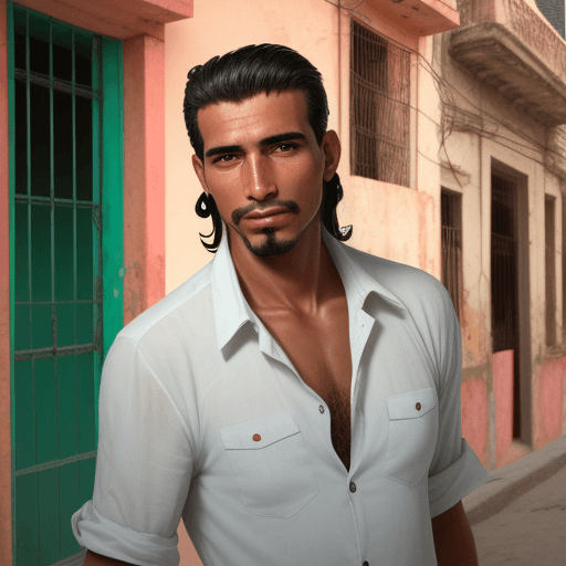 AI generated: How will a man from Havana, Cuba look like?
