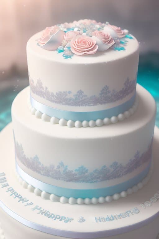 AI generated: underwater, (((wedding cake))), photography, realistic, photo-realistic, 8k, highly detailed, full l...