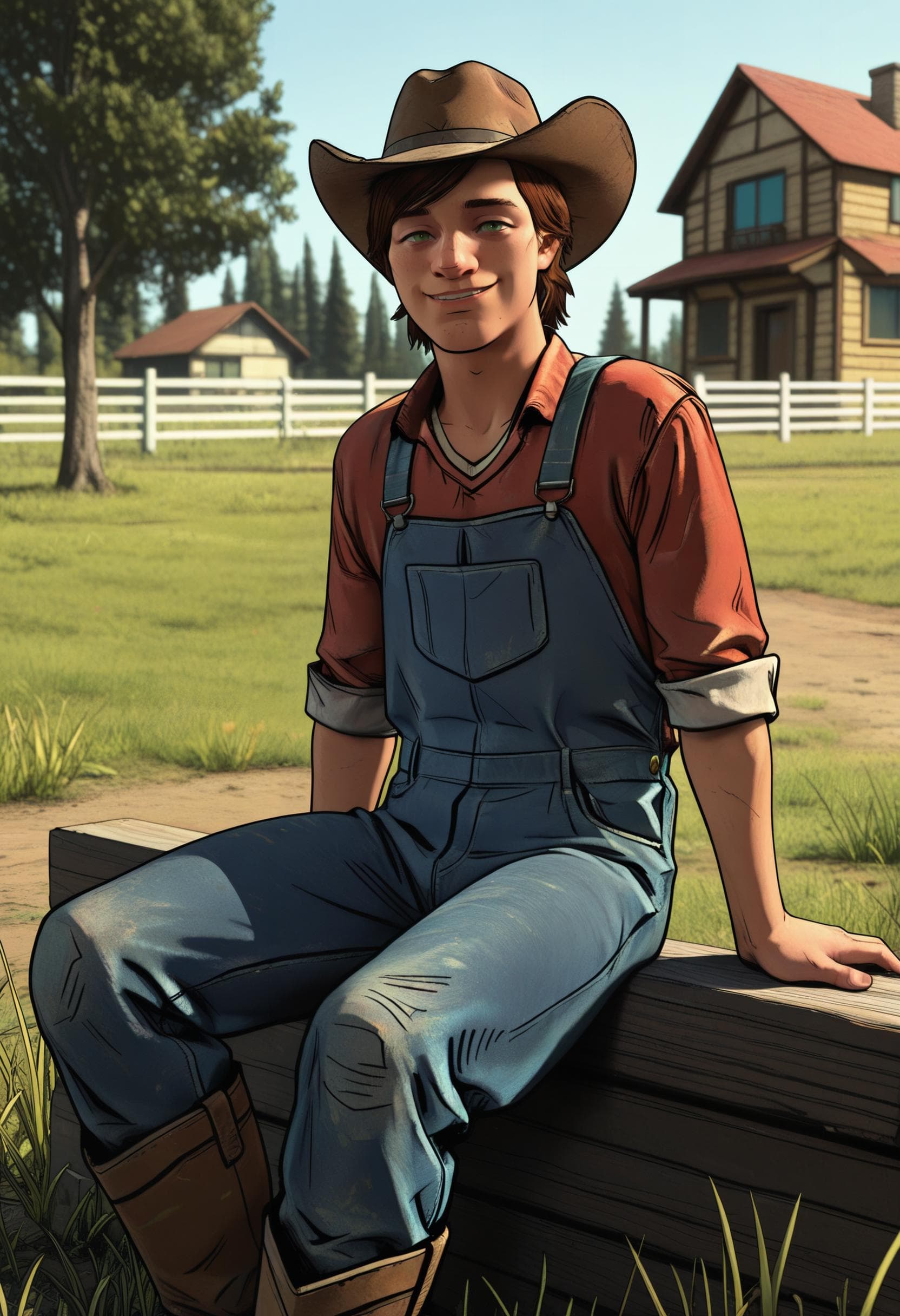 Mitch from The Walking Dead [IllustriousXL]