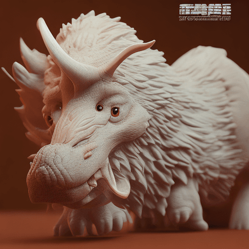 AI generated: 3D rendering of glossy wooden animal toys photorealistic, hyper detailed, studio lighting, octane re...