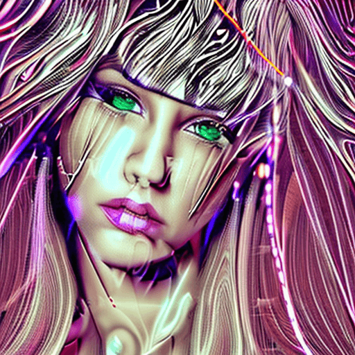 AI generated: realistic close portrait of very beautiful girl, a young supermodel girl, asian market backgroud, sh...
