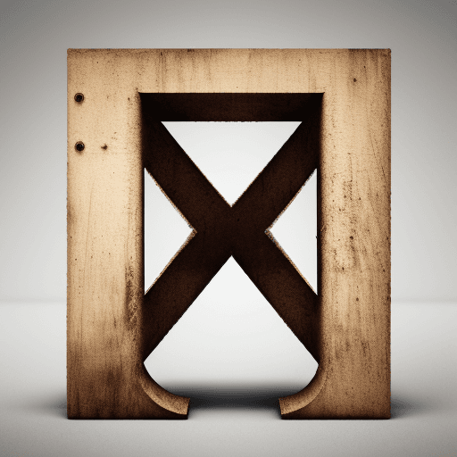 AI generated: "A" letter