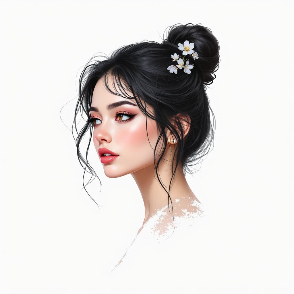 AI generated: a woman, hyper-realistic pop, traditional animation --chaos 75 --ar 1:2 --style raw --profile rsy6uq...