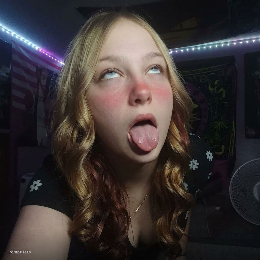 AI generated: Aheago face