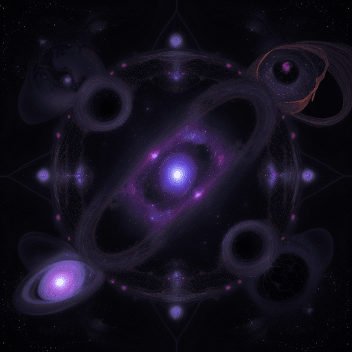 AI generated: Cosmic horror space and infinite universe

 
