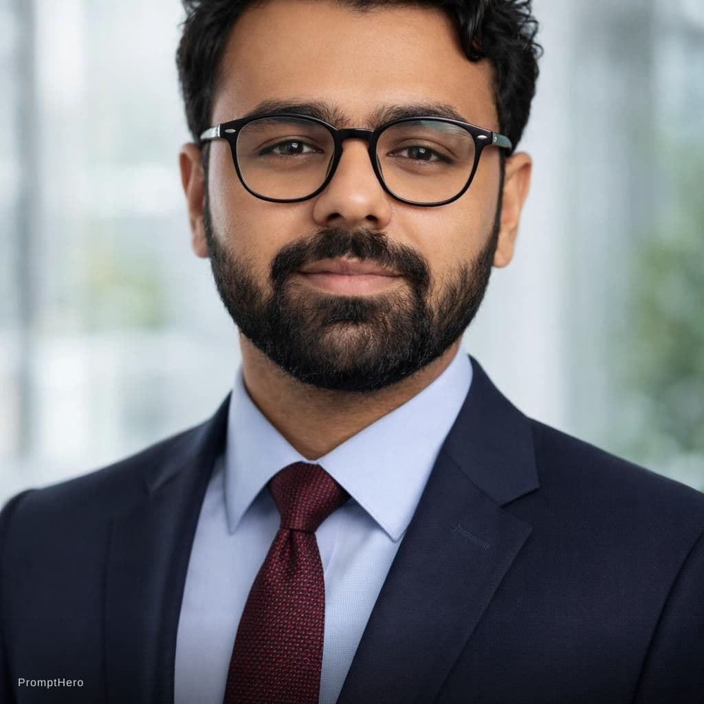 AI generated: Generate a high quality profile picture for linked in, like done at a professional photographer. 