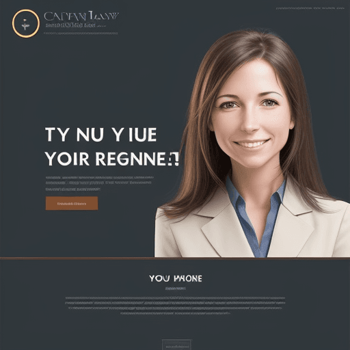 AI generated: create an image for a law firm website for contact us page that is friendly to client and optimistic...
