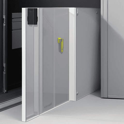 AI generated: KEYBOX Product exterior design can feature rigid lines, showcasing a visually sturdy and durable eff...