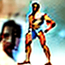 AI generated: Far-Shot Angle - Figure looks very small, handsome, fit, perfect hands, perfect face, nude, penis, p...