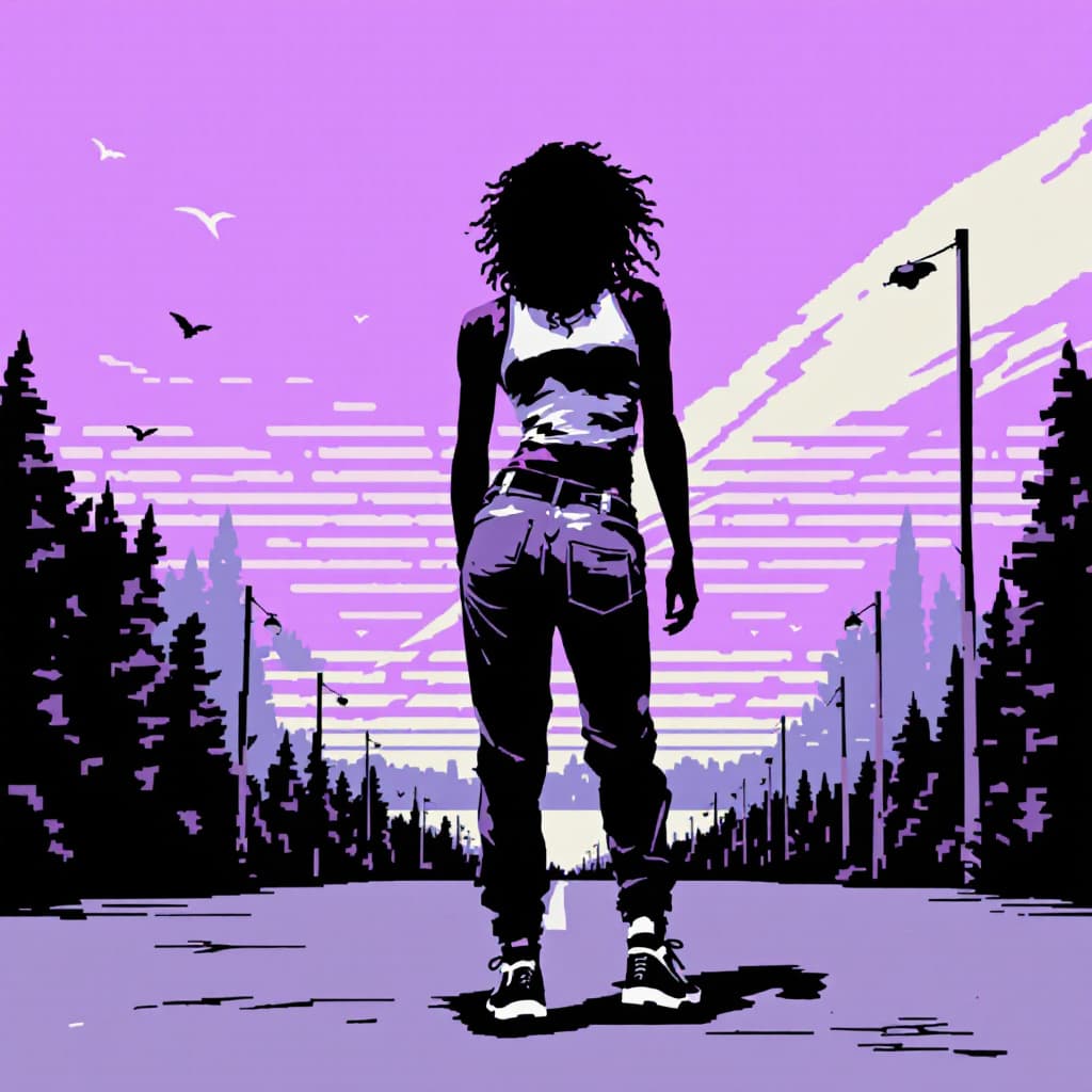 AI generated: Vibe retro-psy-op --p aj62bfp --ar 41:71 --v 6.1 --style raw --s 750 