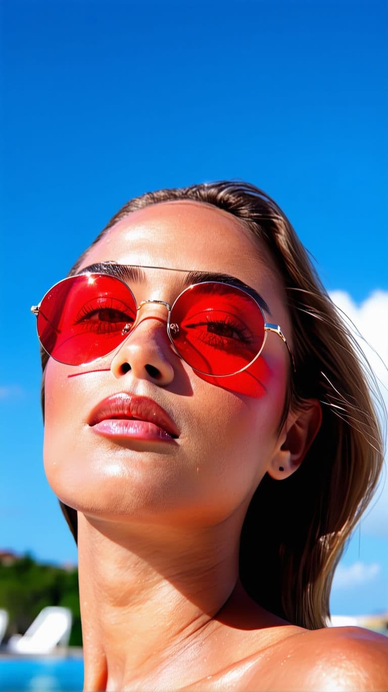 AI generated: (Brazilian|woman:1.2)
(ice|hot summer day:2)
(red|blue:1)
(android|chick|pretty_woman:1.2)
(ray-trac...