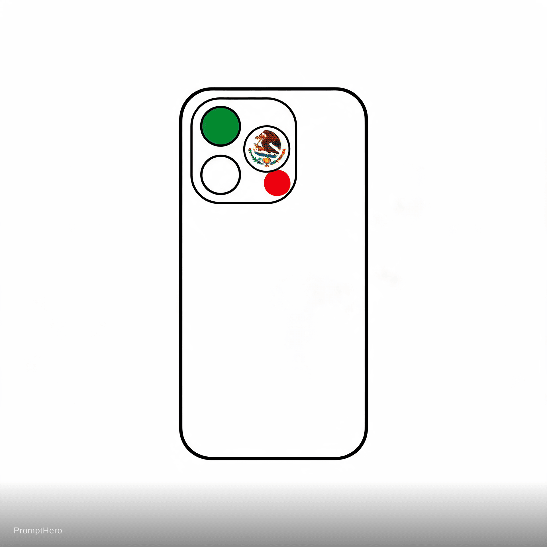 AI generated: IPhone 17 pro mex ka logo 