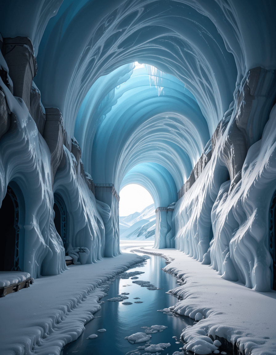 vast glacier tunnel pony