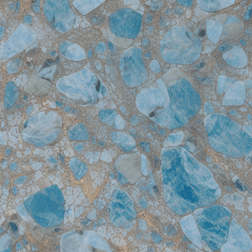 AI generated: White Cracked Marble rock texture with art nouveau,powder blue ,dissolve,ocean, pink,crystal,golden,...