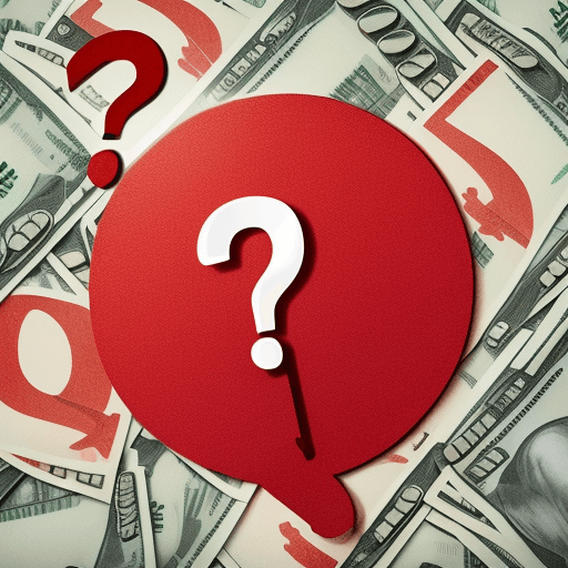 AI generated: This thumbnail is eye-catching for  a picture of a red question mark in the center of some hundred d...