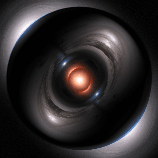 AI generated: black hole, extramely realistic
