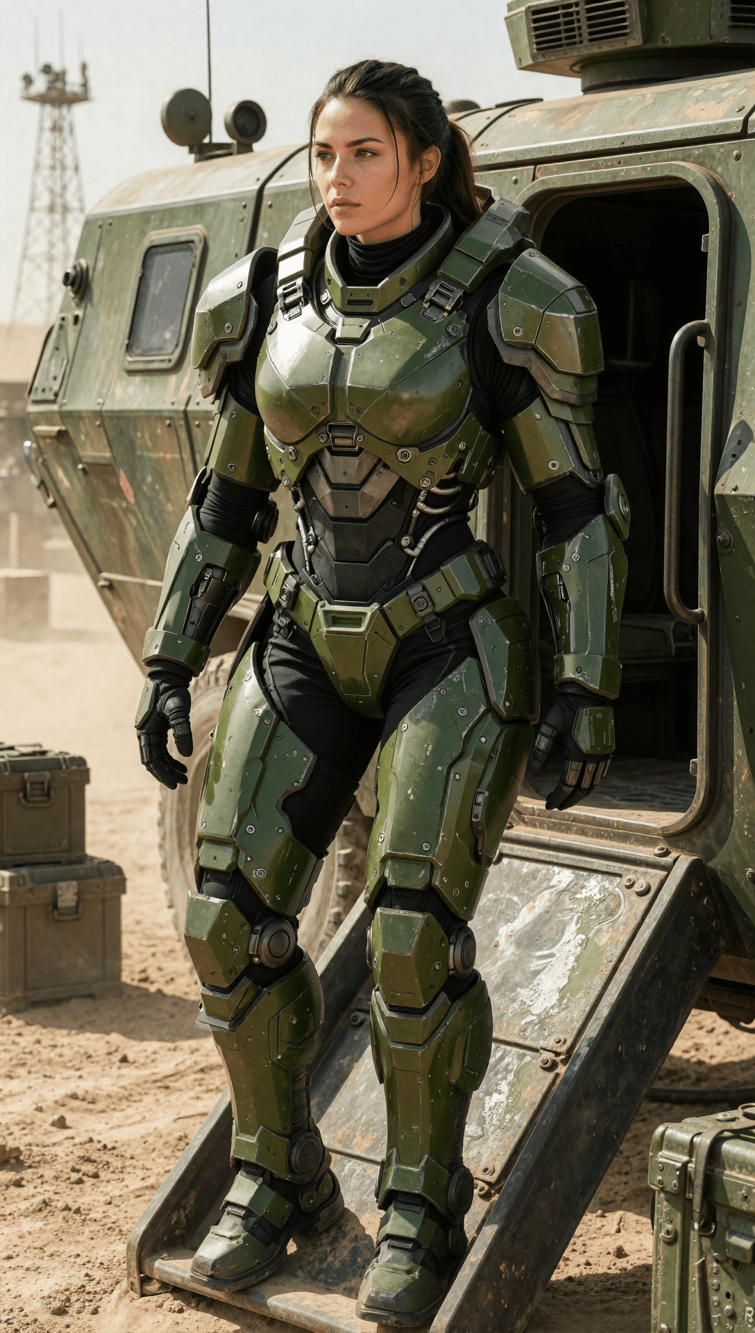 FullTechnicalLady - Armor Style [FLUX+ZIT]