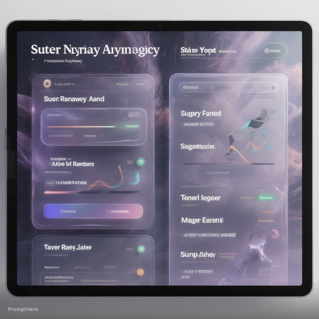 AI generated: Based on all the features and roles provided in my project document, please design a modern, visuall...