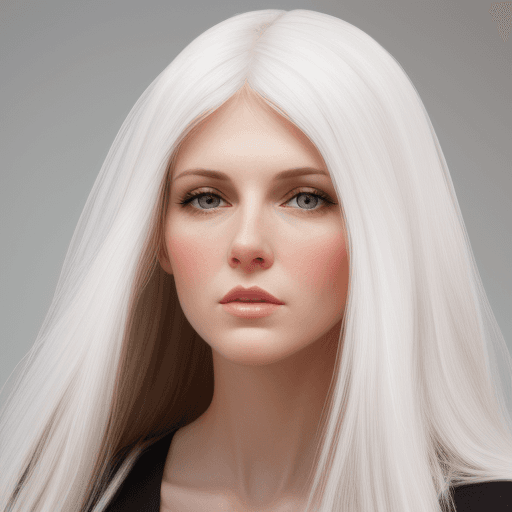 AI generated: white woman