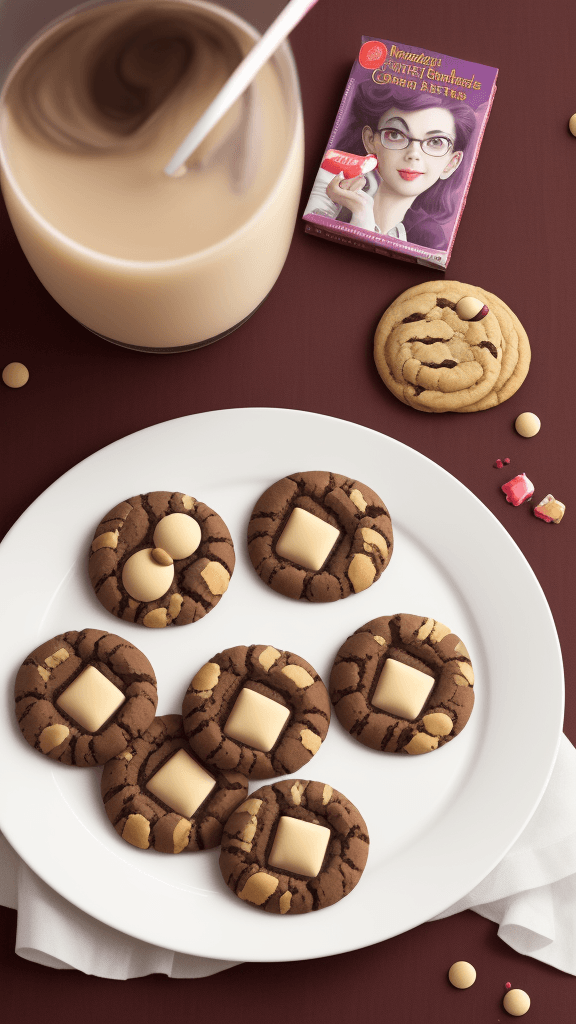 AI generated: "Seductive Librarian Cookies: These cookies are not your average library snack. With a hint of misch...