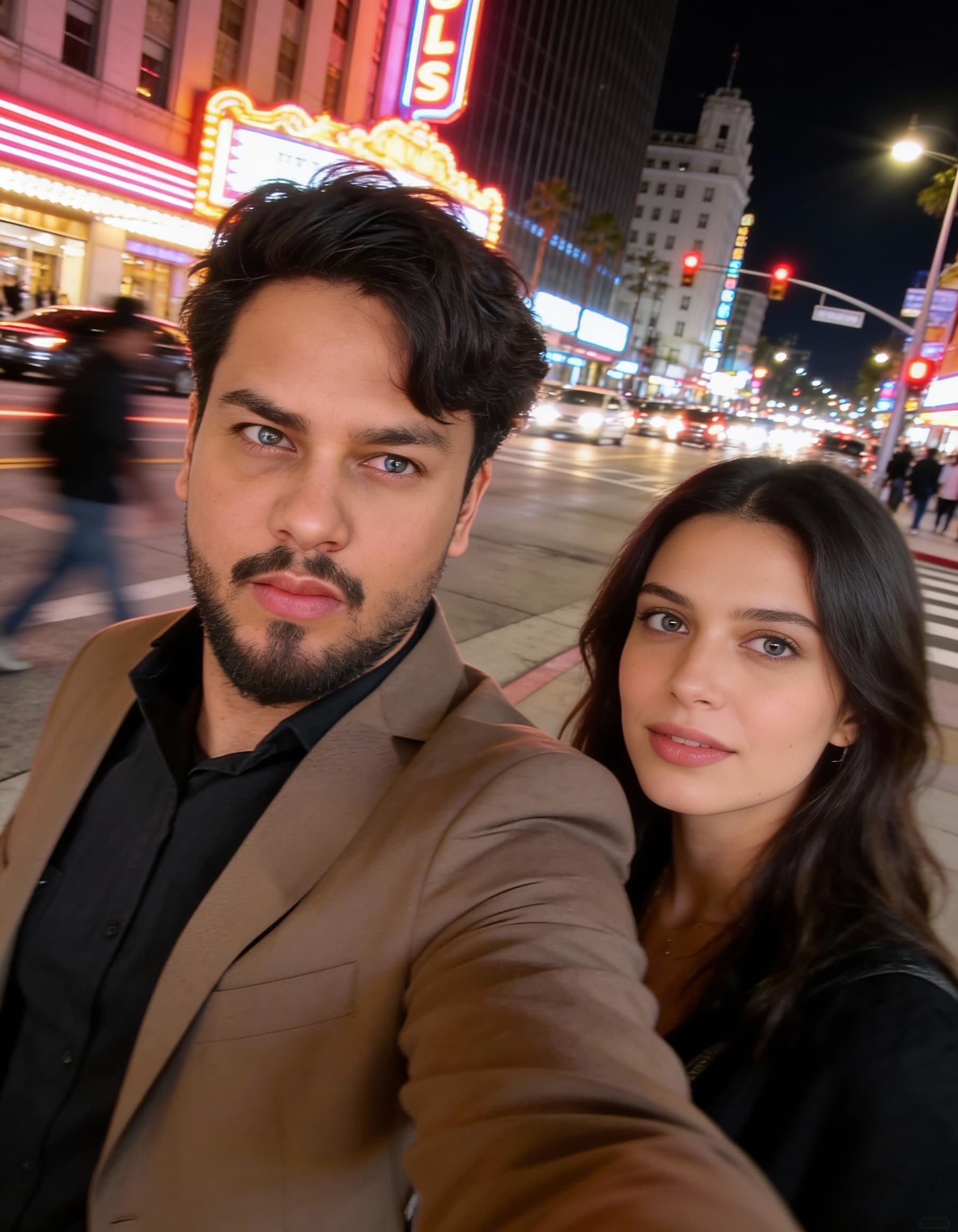 AI generated: Gen photo of extremely ordinary and unremarkable iPhone selfie, with no clear subject or sense of co...
