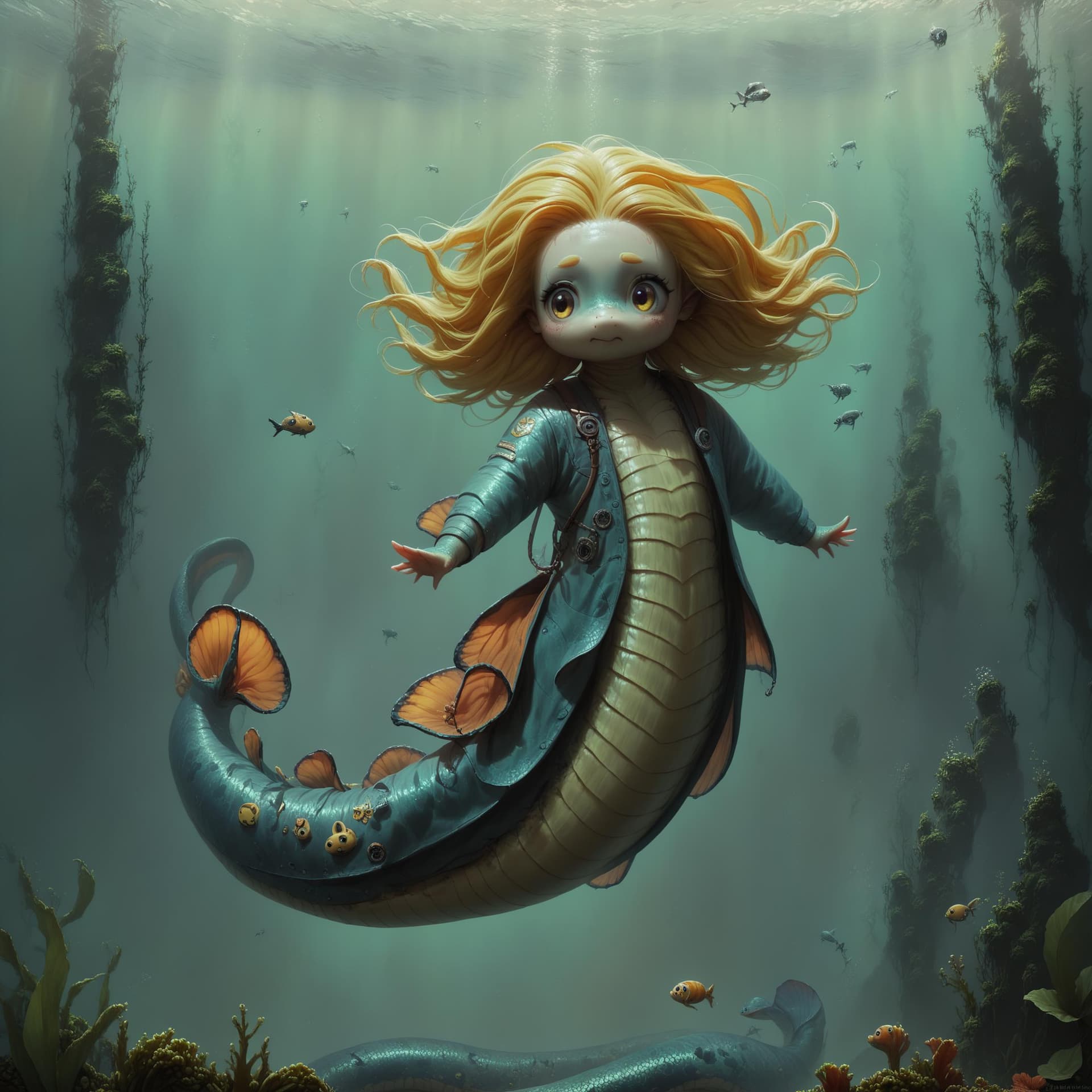 Naga - Snake Creature Concept - PDXL