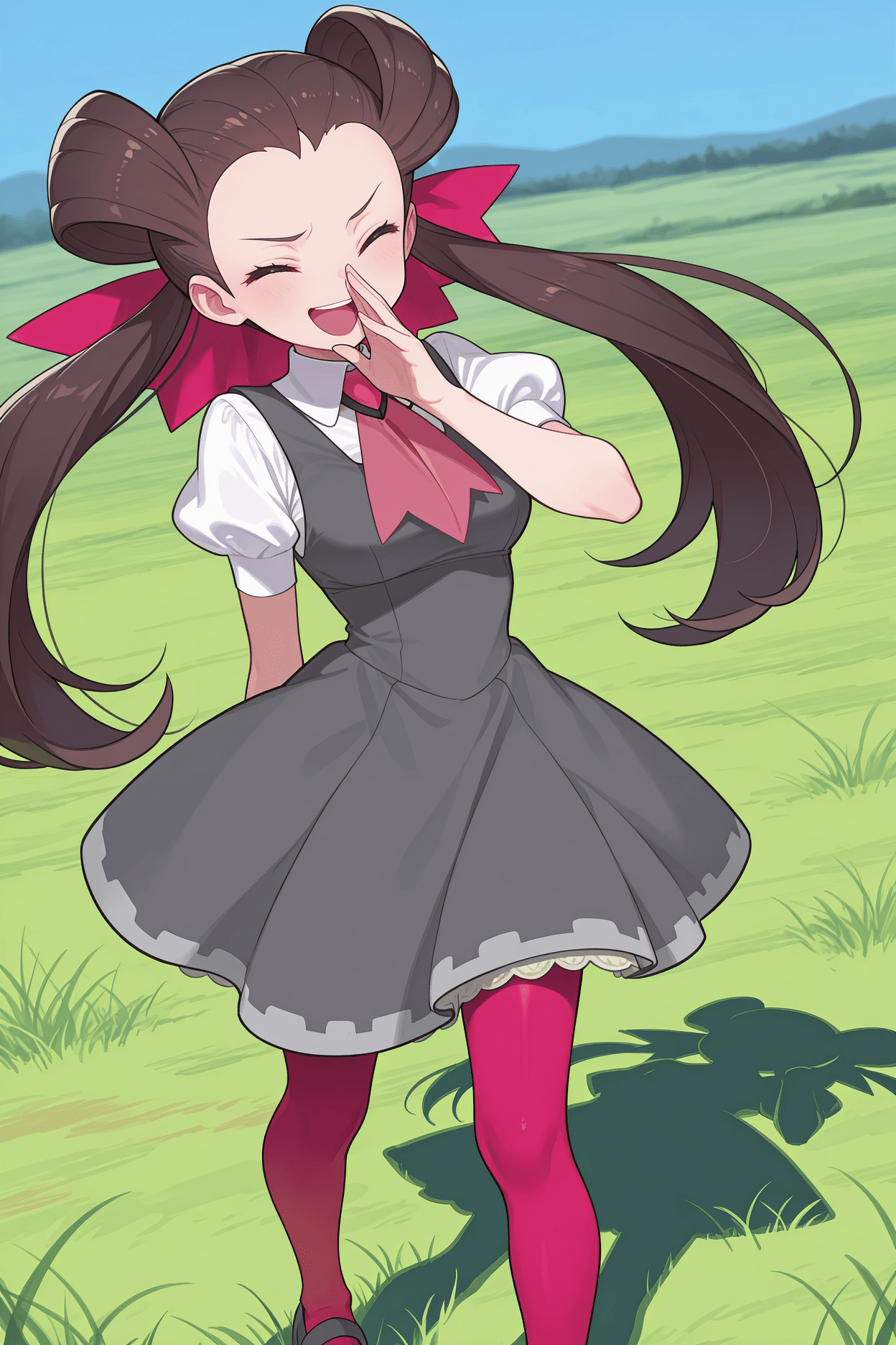 Roxanne/ツツジ (Pokemon Ruby and Sapphire) SDXL LoRA | 3 Outfits [Illustrious]
