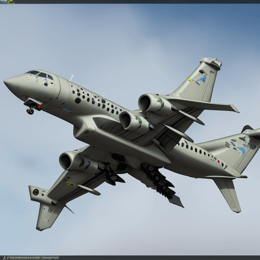 AI generated: Photo of a ultra realistic embraer  kc-390, extreme details, 