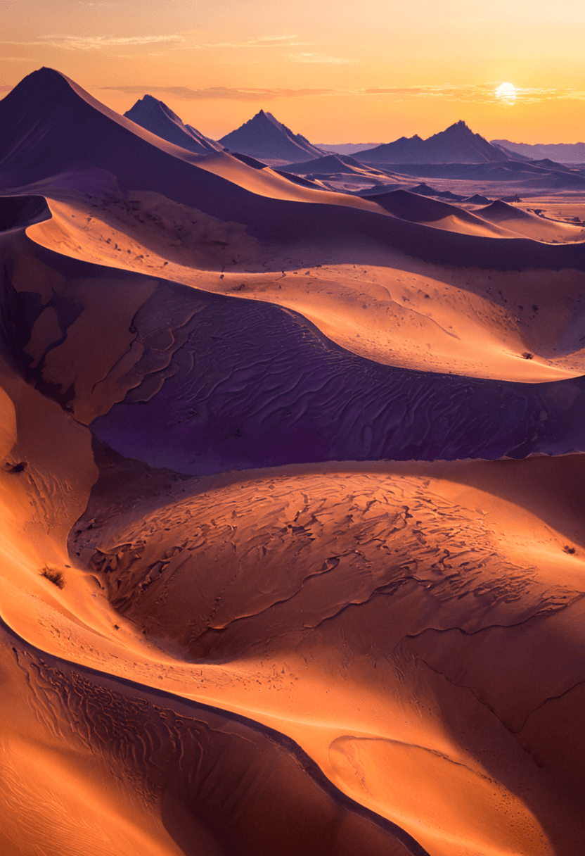 AI generated: Advertising poster style <lora:xl_more_art-full_v1:1>,<lora:DreamARTSDXL:1>,A vast alien desert of j...
