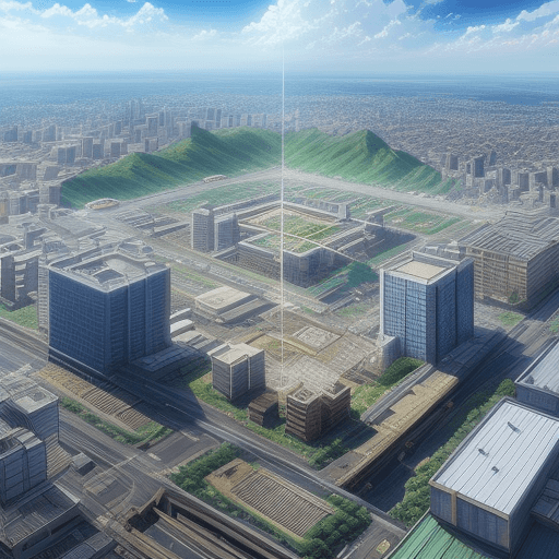AI generated: Hyper realistic japanese anime city