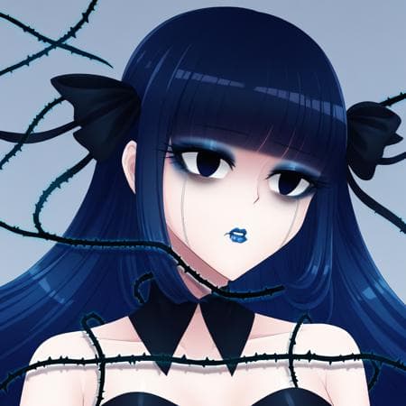 青く落ちる　Blue Corruption